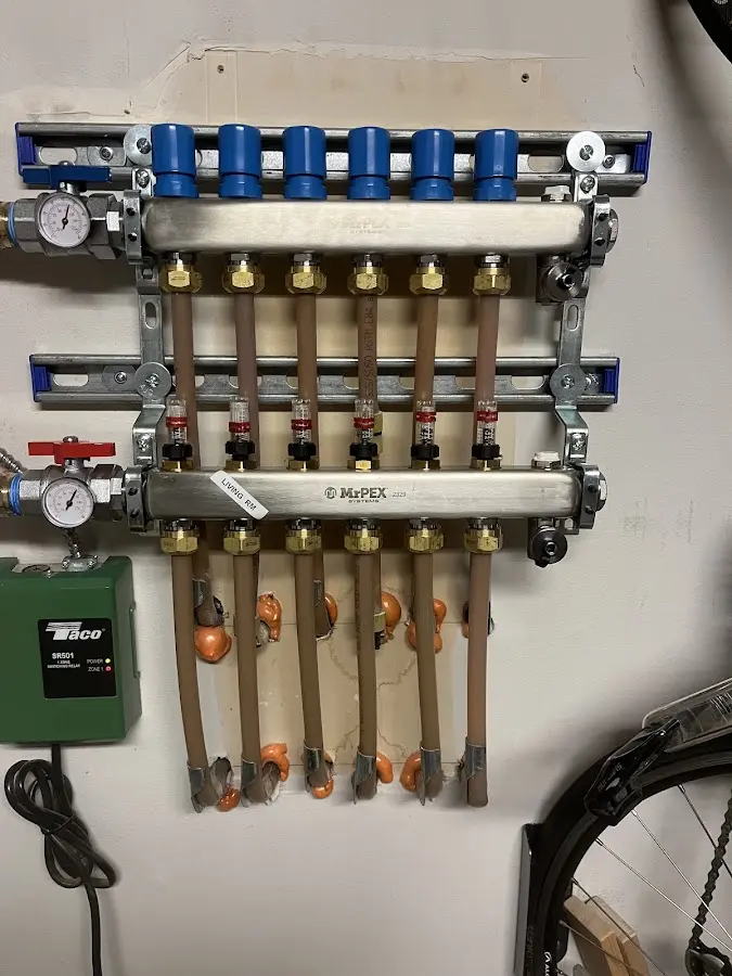 Plumber performing Leak Detection at a residential property in Westwood