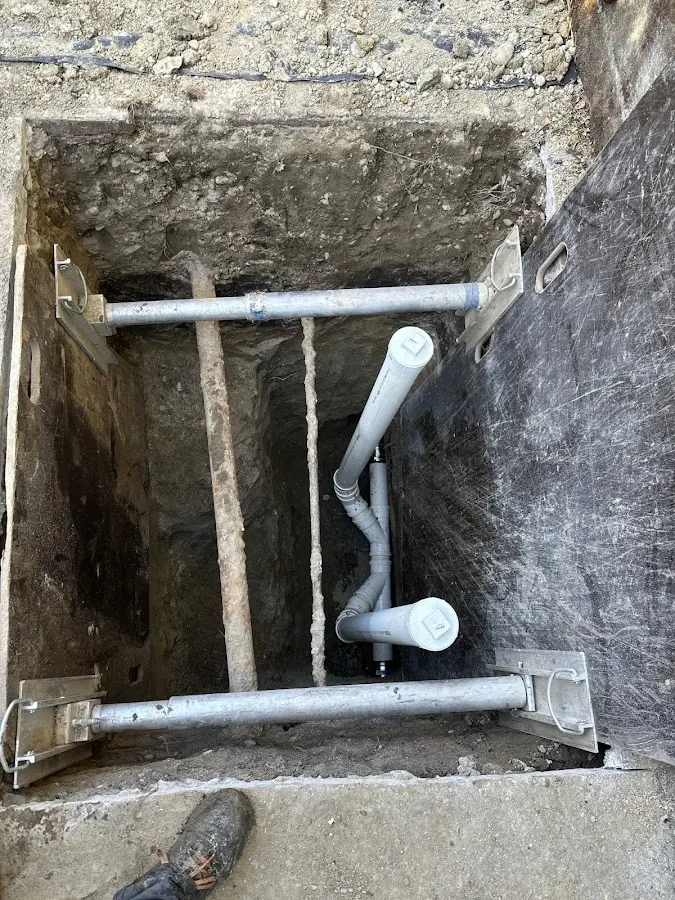 Experienced plumber completing Gas Line Repair work in Westwood